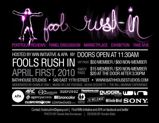 Fools Rush In Photography Exhibition, New York