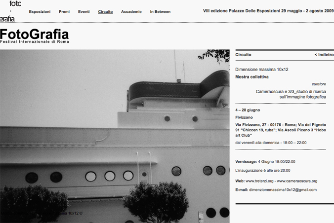 Fotografia Festival Roma