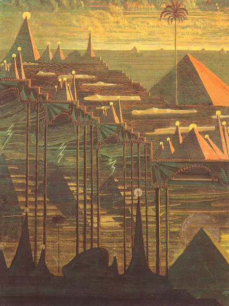 M. K. Čiurlionis, Sonata of the Pyramids. Allegro (1908)