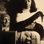 Ida Kar by Ida Kar, vintage bromide print on card, 1955