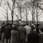 Ida Kar at Speakers’ Corner by Unknown photographer, vintage bromide print, 1968