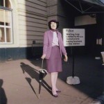 Ida Kar by Julieta Preston (Julie Green),  2 1/4 inch square colour transparency, late 1960s